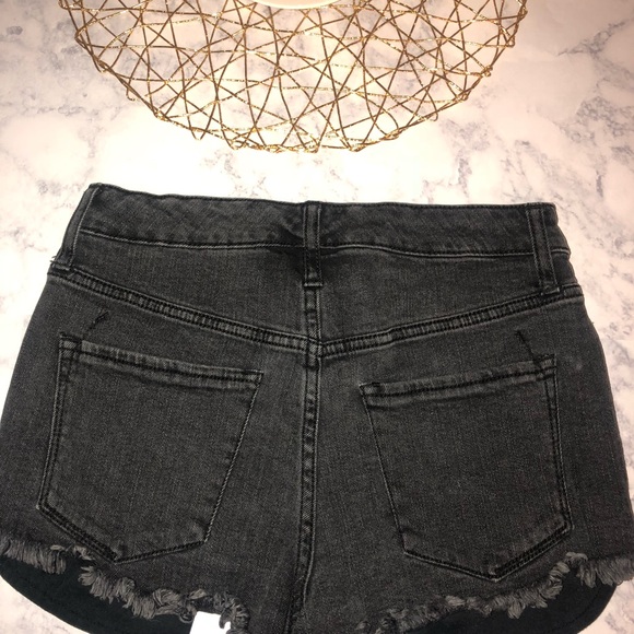 Black Jean Shorts Target Brand Size 25 